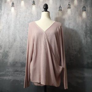 Leith Pink Sweater Size 4x